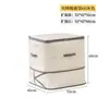 Saco de Armazenamento para Colchas, Grande Capacidade, Saco Organizador de Compressão Visível para Colchas e Roupas, Bolsa Portátil de Mão para Embalagem de Mudança