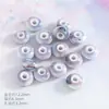 Pulsera de Cuentas Cerámicas de Platillo Volador Pequeño de Alta Temperatura Accesorios para Ropa Pulsera Collar Material Cuentas Sueltas Joyería Hecha a Mano DIY
