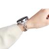 Adequado para Apple Watch Applewatch cabeça de urso Pulseira de diamante de liga de zinco japonesa Pulseira de relógio de moda de 22 mm