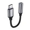 Adaptador decodificador de audio digital Tipo-C a 3.5 mm cable de auriculares con control en línea adecuado para convertidor de teléfono móvil Huawei y Apple 17