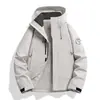 Chaqueta de Montañismo Unisex 3 en 1 Estilo Luo Tuo para Otoño e Invierno, Cortavientos, Impermeable, Desmontable de Dos Piezas, para Personas Menudas