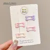 Pinzas para el pelo de cuero con forma de estrella y nube para niñas, Pinzas Bb dulces y geniales para flequillo y cabello lateral, Accesorios para el pelo para niñas