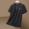 [Seda de Hielo Alta Elasticidad] 2025 Nuevo Polo de Manga Corta para Hombre 2025 Verano Delgado Fresco Transpirable Combinable Camiseta