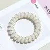 Colección 2026 de Gomas para el Pelo tipo Cable de Teléfono Nuevas Bandas de Colores Dopamina Gomas Dulces Gomas para Cola de Caballo Accesorios para el Cabello