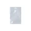 Bolsa con cierre hermético de película Opp nacarada de seda de 12 piezas para accesorios de teléfono móvil Bolsa de almacenamiento universal Bolsa impermeable Bolsa a prueba de viento