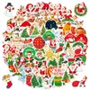 Pegatinas Navideñas Transfronterizas 2026 Láser Holográfico Fiesta Navideña Infantil Decoración de Regalo Pegatinas Navideñas Impermeables