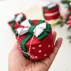 Nuchi Decorações de Natal Transfronteiriças Mini Pacote de Presente de Natal Caixa de Presente Pequenos Enfeites Decoração de Árvore de Natal Pingentes
