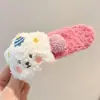 Pinza para el pelo rellena Perla Maillard para la parte trasera de la cabeza de mujer Pinza grande de pico de pato Pinza para el pelo de temperamento Tocado