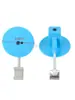 Enhebrador de hilo para pájaro con pie de hierro anti-enredo, marco de hilo para tejer en hilera, guía de hilo, accesorios para máquina de tejer circular de pájaro de nailon