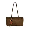 Bolsa de camurça vintage para mulheres, nova moda outono 2026, bolsa tote de alta qualidade para o dia a dia, bolsa de ombro de grande capacidade