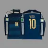 Jersey Retro Manga Larga Uniforme de Fútbol Beckham Zidane Messi C Ronaldo Jersey Clásico