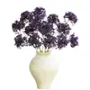 Flor Artificial Cebolla Bola Decoración Suave para el Hogar Modelo Diseño de Habitación Plástico Hortensia Diseño de Escena Exterior Floral Arte Floral Púrpura