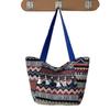 Bolso de Mujer de Nicho Estilo Étnico Bolso de Mujer Borla Primavera Nuevo Bolso de Hombro Bolso Tote 2025 Moda Gran Capacidad Color en Contraste