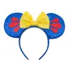 Nuevas Diademas de Dibujos Animados para Niños del Fabricante Original, Lindos Accesorios para el Cabello para Salidas y Fotos en Parques de Diversiones, Diadema de Orejas de Mickey