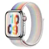 Adecuado para Apple Iwatchs10Ultra Sports 98 Bucle Trenzado de Nylon Velcro S11 Correa de Reloj
