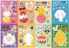 CM2301001 Clássico Cartoon Anime Páscoa Adesivos Infantis para Meninos e Meninas Bebê Recompensas Adesivos feitos à mão