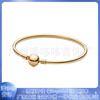 Pandora 925 Cobre Blanco Plateado Serie me Pulsera Cadena Hueso de Serpiente Moda Pulsera Colgantes Cuentas Accesorios DIY