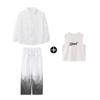 Ropa de moda infantil de hip-hop para niños, ropa holgada de hip-hop para Año Nuevo, ropa de marca de moda, camisa de plumas, ropa de baile jazz para niñas.