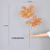 Plantas verdes artificiales, hojas de glicinia de madera pintada, decoraciones de plantas verdes para interiores del hogar y bodas, árboles artificiales, arreglos florales, nandina de madera pintada