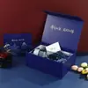 Um Futuro Brilhante nos Espera, Caixa de Presente para Banquete de Formatura, Caixa de Embalagem de Presente de Formatura Lista Dourada de Honra, Conjunto de Caixas Vazias de Lembrança para Banquete de Agradecimento ao Professor