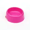 Tazón Individual de Plástico de Color Caramelo Promocional para Mascotas, Tazón Redondo para Gatos, Tazón de Comida para Perros, Suministros para Tazones de Perros, Utensilios para Comida de Mascotas al por Mayor del Fabricante