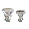 Ventas Directas de Fábrica Candelabro de Cristal de una Sola Cabeza Moda Creativa Suministros de Decoración para Hotel Accesorios para Boda Portavelas En Stock