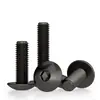 Tornillos de Cabeza Hexagonal Grande de Acero Inoxidable 304 Negros, Tornillos de Cabeza Plana Grande, Pernos de Cabeza Redonda Tipo Champiñón M2-M8