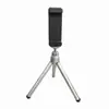 Suporte Telescópico de Cobre Prateado de 30cm com Três Seções para Vara de Pesca, Luz, Câmera, Celular Selfie, Suporte para Transmissão ao Vivo, Tripé de Câmera