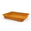 Envio Transfronteiriço Cesta de Frutas Display Retangular Azul Pão Supermercado Display Cesta de Legumes Cesta de Armazenamento de Frutas Frutas e Legumes