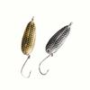 Lantejoulas de Escama de Dragão Venda Direta Isca Artificial Escama de Peixe Boca de Cavalo Micro Colher em Forma de Isca Artificial Atacado Cor Brilhante Venda Quente Transfronteiriça Padrão de Escama de Peixe