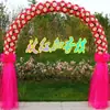 Arco de Flores de Seda Puerta de Flores Completa Puerta de Flores para Boda Evento de Celebración de Apertura de Tienda Nuevo Arco de Flores Soporte para Flores Accesorios de Flores para Boda