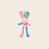 Original Novo Rosa Dopamina Azul Coelho Pelúcia Boneca Pingente Fofo Divertido Surpresa Pequeno Presente Atacado