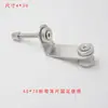 Acero Inoxidable 304 Clip de Oreja de Vidrio Fijo Conector de Poste de Barandilla Pieza de Garra Placa de Oreja Pieza de Oreja Sólida/Hueca Envío Gratis