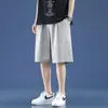 Verano Color Sólido Simple Combinable Explosivo Deportivo Shorts Oversize Pantalones Sueltos Estilo Coreano Shorts de Seda de Hielo Transpirables