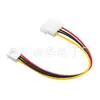 Cabo de Alimentação de Fonte de Alimentação IDE para Drive Flexível, Cabo de Alimentação Grande de 4 Pinos para Pequeno de 4 Pinos, Cabo de Drive Flexível, Conector Grande de 4 Pinos para Pequeno de 4 Pinos
