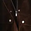 ZA AliExpress Venda Quente Comércio Exterior Transfronteiriço Estilo Europeu e Americano Jaqueta Bomber de Couro Camurça Feminina com Bolso Embellished