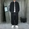 Otoño/Invierno 2026 Nuevo Conjunto Tang de Estilo Chino para Hombre Pana Vintage Holgado Talla Grande Estilo Nacional Conjunto de Dos Piezas