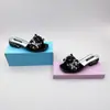 Sandalias de Verano 2025 Transfronterizas para Mujer, Elegantes Zapatillas de Fiesta Sexys con Perlas, Tallas Grandes, Estilo Europeo y Americano, Tacones Altos