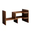 Estante de Livros de Mesa de Escritório Rack de Armazenamento Mesa de Estudante Prateleira de Armazenamento Mesa de Quarto Estante Pequena Simples de Múltiplas Camadas