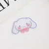 Elásticos de cabelo em acrílico de desenho animado, argolas de cabelo, acessórios DIY, adesivos para capa de celular com cola cremosa, decorações, em estoque para entrega direta