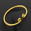 Pulsera Maldición de la Brecha Anillo Abierto conjunto Latón Oro Falso Arena Negra Maldición Adornos de Mano de Wukong al por Mayor