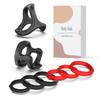 Conjunto de Seis Peças Sameyo de Anel de Bloqueio de Sêmen Masculino Anel Redemoinho de Silicone Anel de Resistência do Prepúcio do Pênis Produtos Sexuais para Adultos