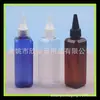 Botella de 100 ml con tapa de punta, boca de punta, botella cuadrada de 100 ml, botella de tapa de punta para aceite esencial, botella de boca de punta para tinta, botella dispensadora, botella de punta