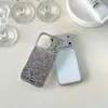 Polvo Brillante Plateado de Lujo Adecuado para Funda de Teléfono Móvil Apple 17Promax Iphone16
