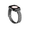 Adecuado para Iwatch8-1 Generación, Exquisita Correa de Metal para Apple Watch Incrustada con Diamantes de Estrella, Correa de Reloj de Panal con un Toque de Alta Gama