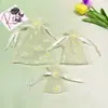 Bolsa de Organza al por Mayor para Fabricante Margarita Bolsa de Regalo para Niños Bolsa para Snacks Joyería Cosméticos Exquisita Bolsa de Gasa de Almacenamiento