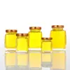 Frascos de Vidrio para Conservas al Vapor, Botellas Vacías, Frascos de Vidrio Resistentes a Altas Temperaturas para Frutas y Melocotones Amarillos, Frascos Sellados, Frascos para Miel, Uso Doméstico de Grado Alimenticio