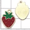 Mezcla de 30 Estilos de Aleación con Goteo de Aceite Dibujos Animados Fruta Piña Fresa Colgante Colgante Pulsera DIY Collar Accesorios de Joyería