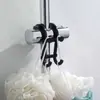 Gancho Multifuncional para Baño sin Taladro, Estante de Almacenamiento con Barra Deslizante para Toallas, Gancho con Estante de Almacenamiento para Teléfono del Hogar