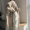 Suéter de Punto Grueso de Manga Larga Estilo Coreano Holgado de Longitud Media para Mujer, Chaqueta Cardigan Exterior Informal, Novedad Primavera 2023